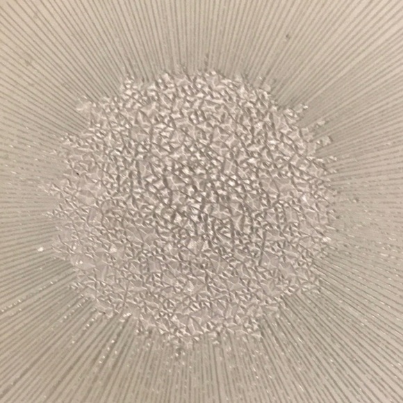 Dorothy Thorpe Atomic Platter Mid Century Modern Textured/Sterling Overlay 14” - Picture 6 of 10